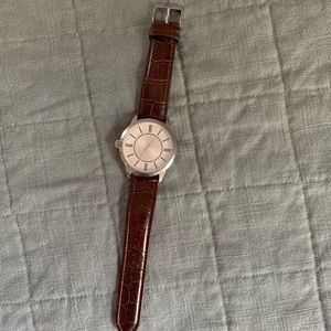 Men’s Faux Alligator Watch